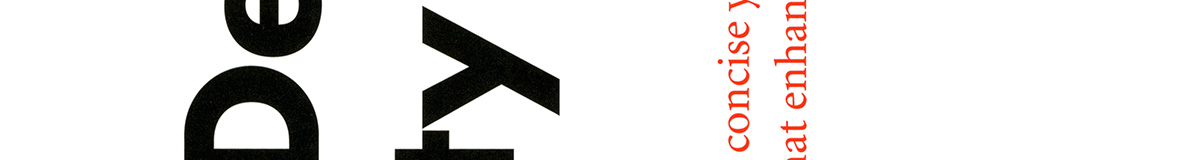 Detail in typography